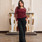 Off-Shoulder Floral Lace Top (D1229)