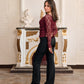 Off-Shoulder Floral Lace Top (D1229)
