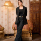 Lace Trim Tailored Blazer – Soft Power Statement (D7203)