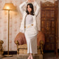 Signature Satin Skirt p115079