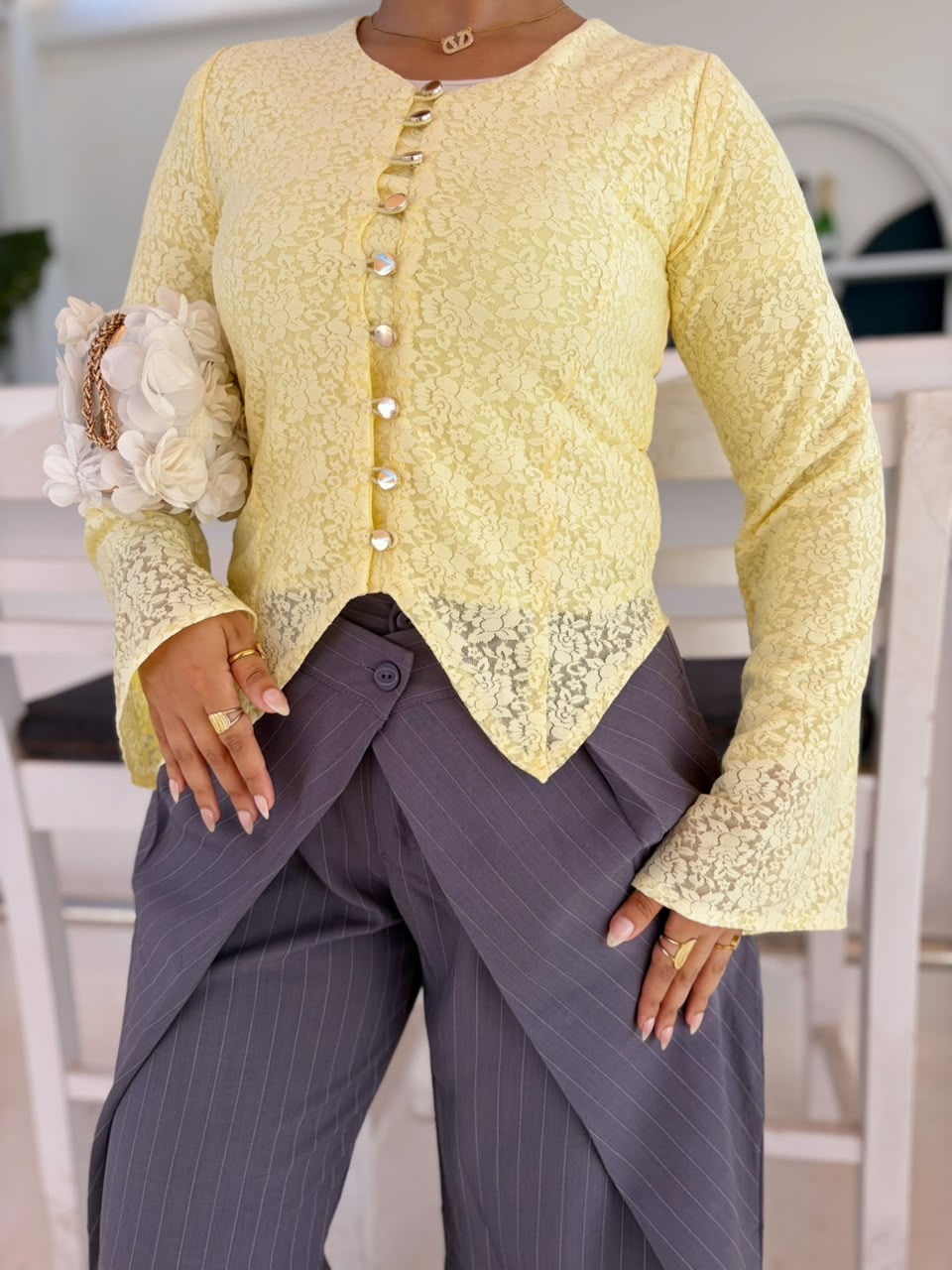 The Wrap Tailored Pants