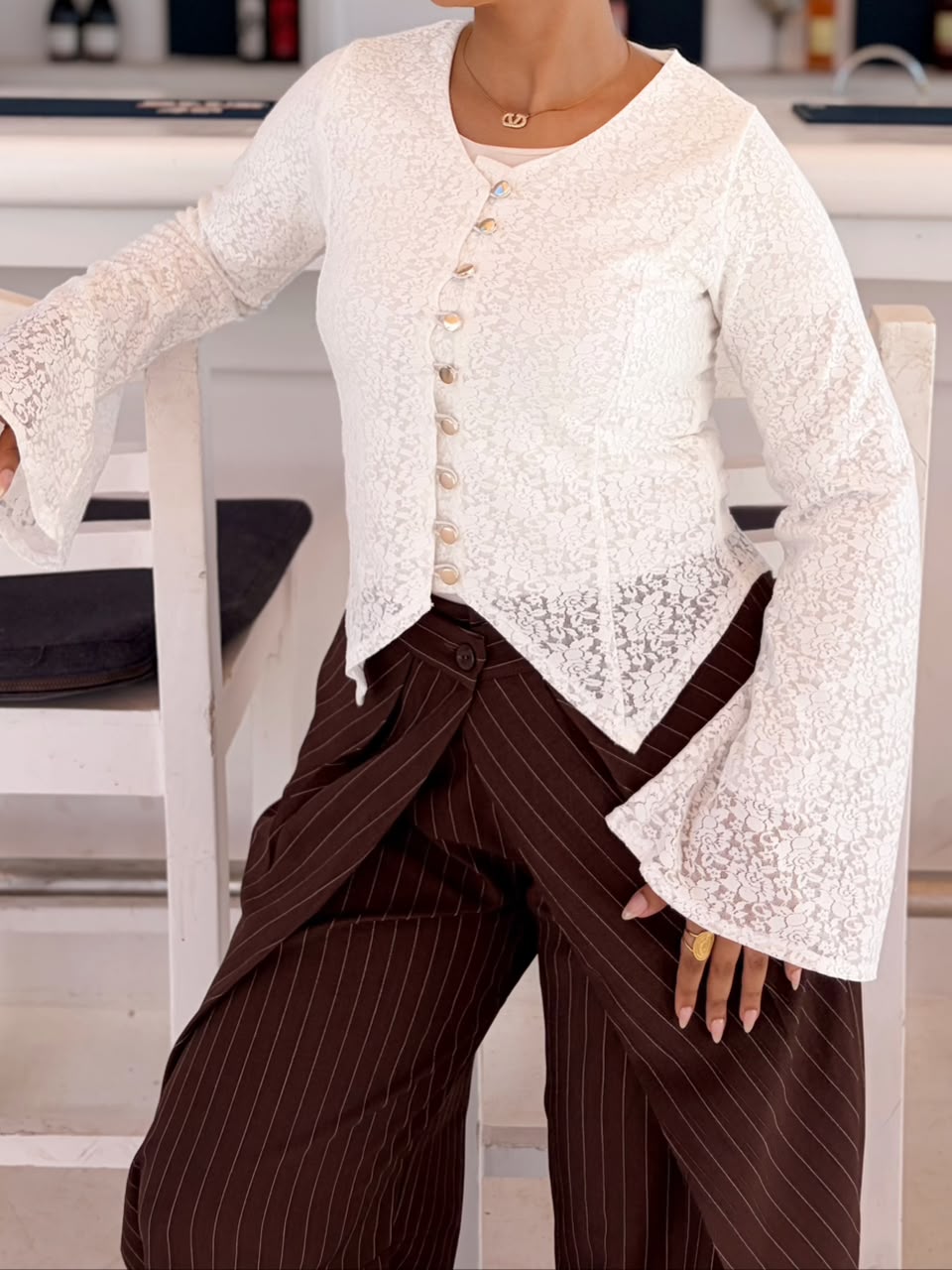 The Wrap Tailored Pants